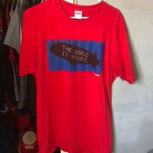 Supreme Scarface The Worlds is Yours Tee size L